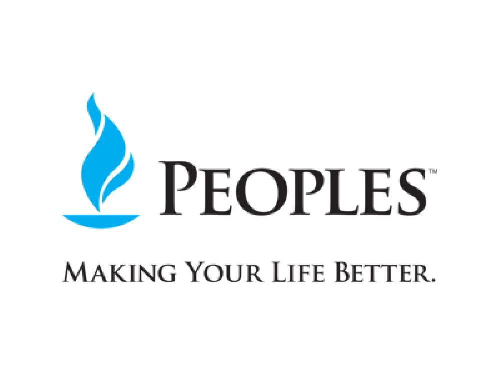 Peoples logo with a blue flame icon and the tagline “Making Your Life Better.”
